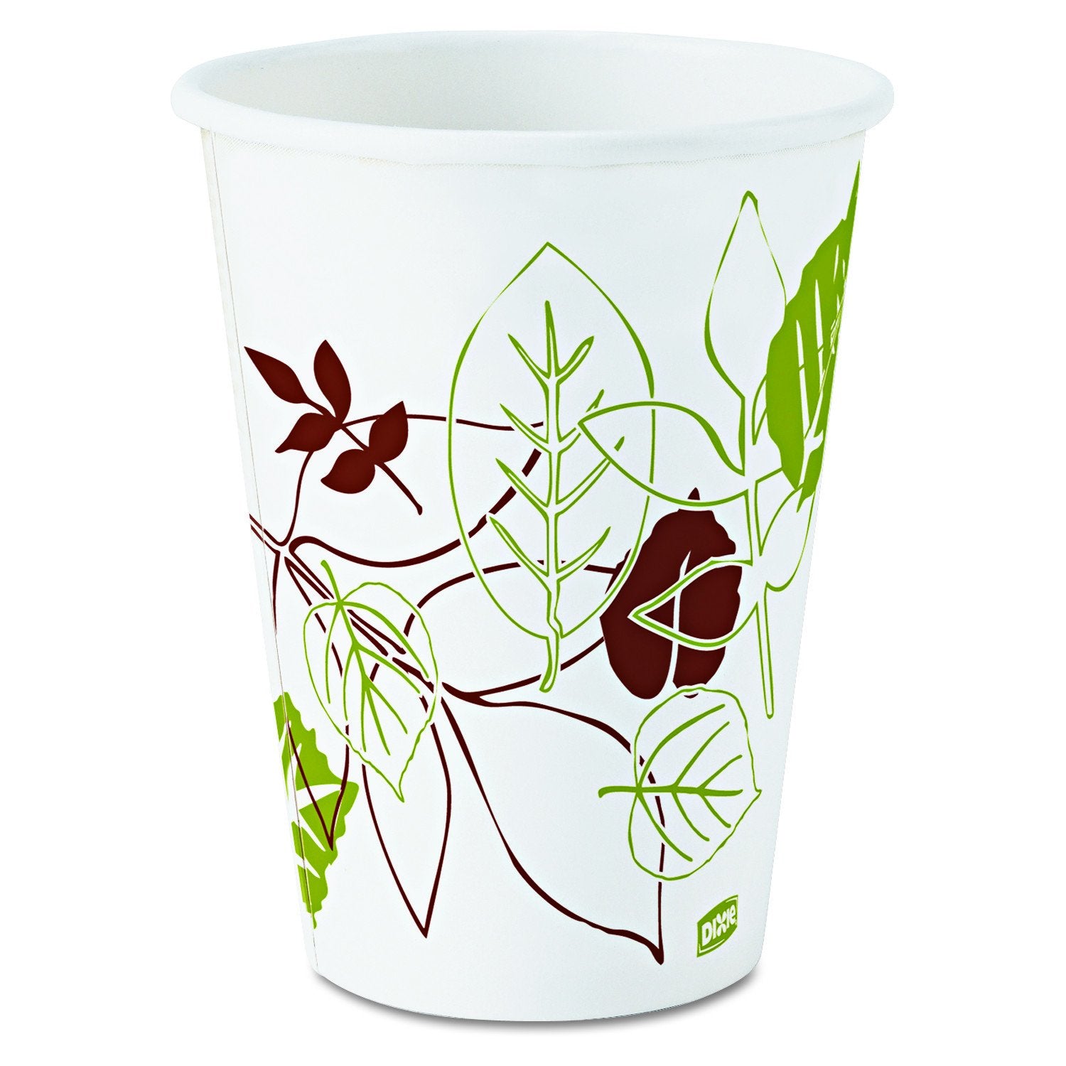Pathways Paper Hot Cups, 12oz, 25/Bag, 20 Bags/Carton