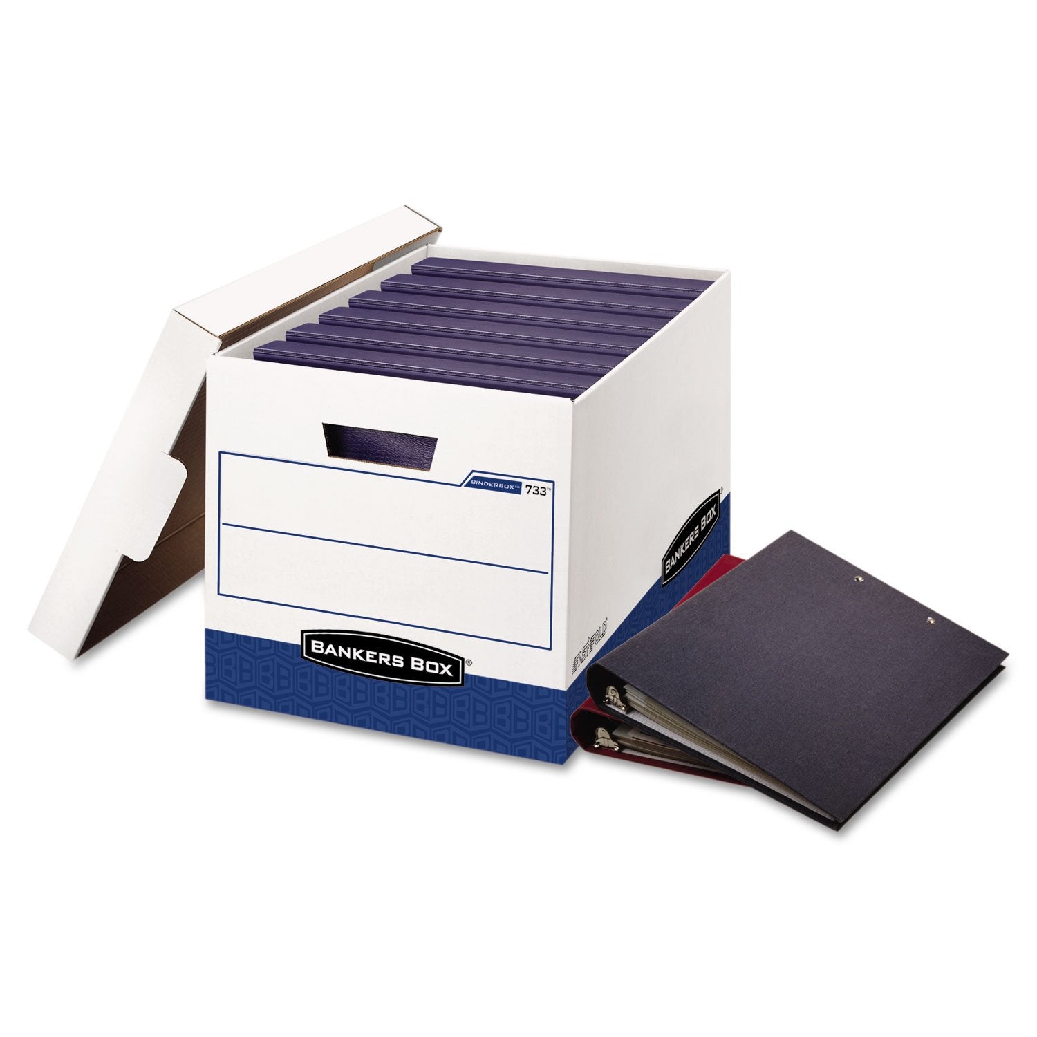 Fellowes Bankers Box 73301 Binder Storage Box FEL0073301