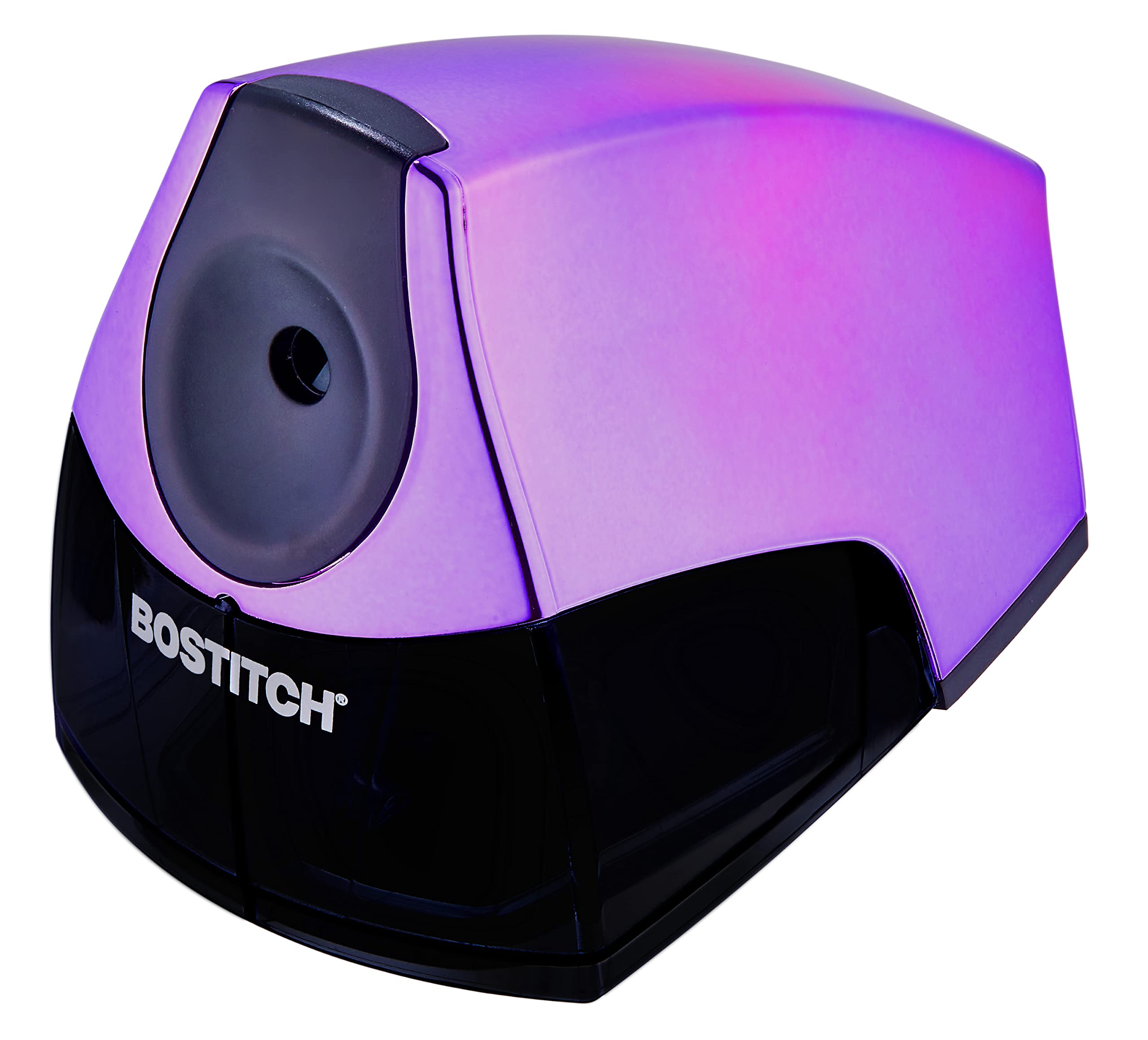 Bostitch Personal Electric Pencil Sharpener, Metallic Purple