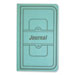 Tuff Series Accounting Journal, Single-Page 8-Column Accounting Format, Green Cover, 12 x 7.5 Sheets, 500 Sheets/Book