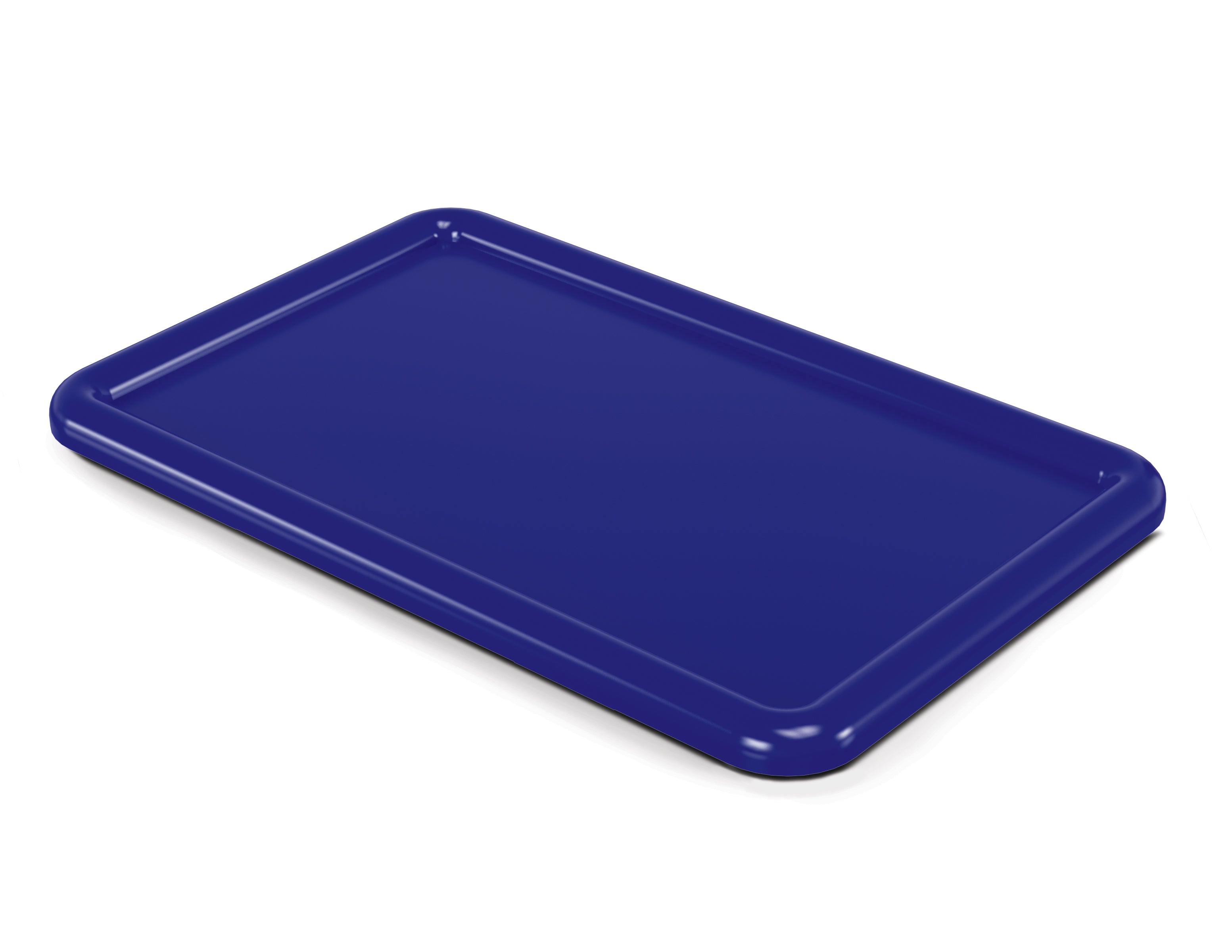 Cubbie Tray Lids, 8-5/8w x 13-1/2d, Blue