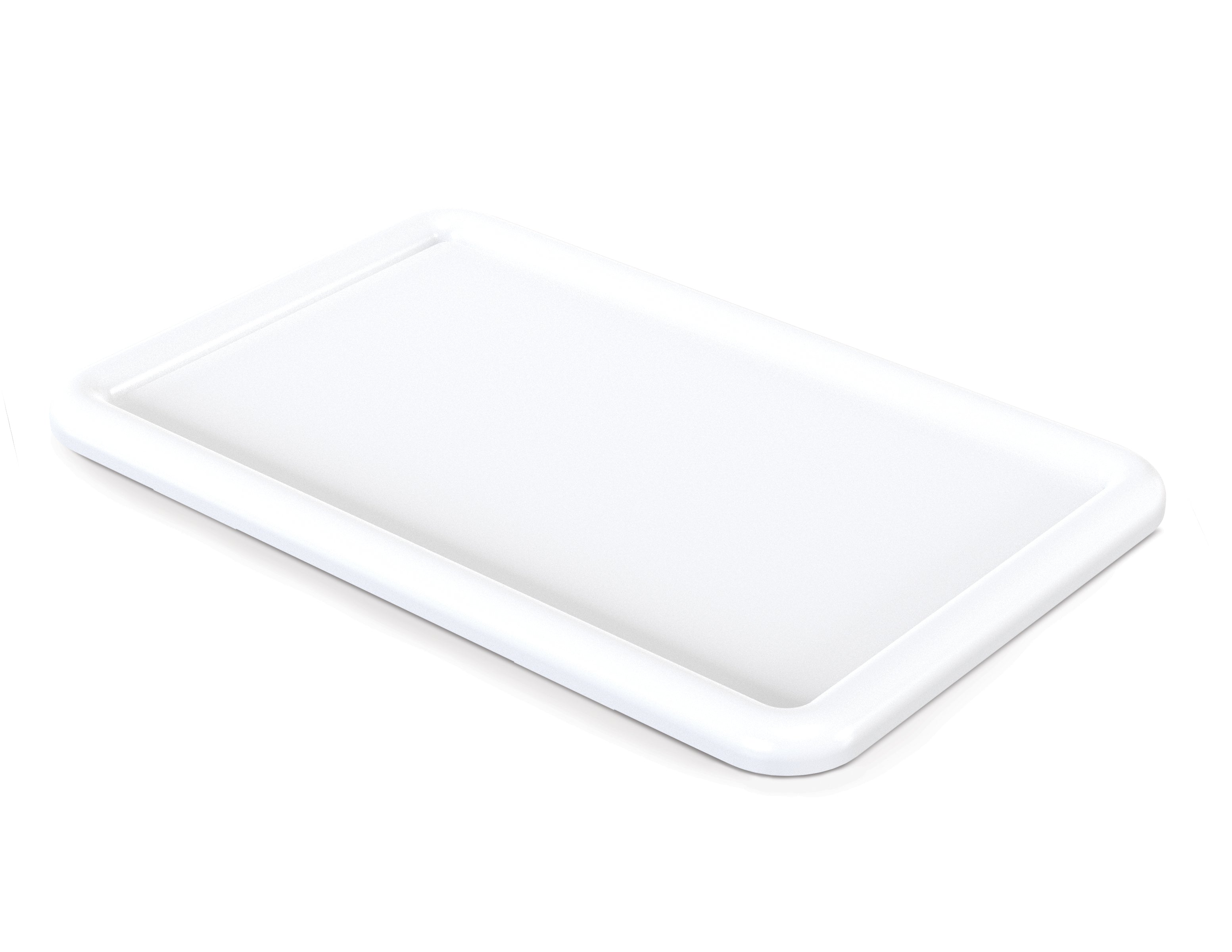 Cubbie Tray Lids, 8-5/8w x 13-1/2d, White