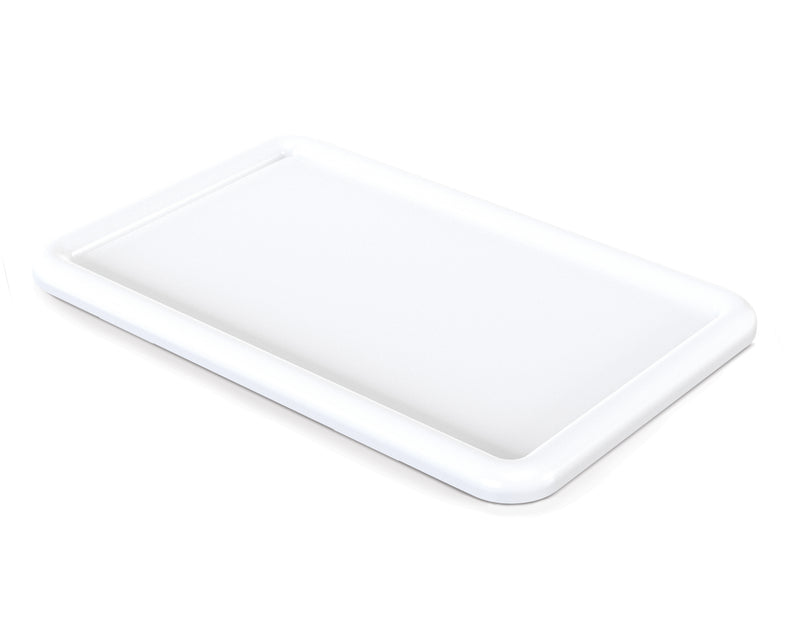 Cubbie Tray Lids, 8-5/8w x 13-1/2d, White
