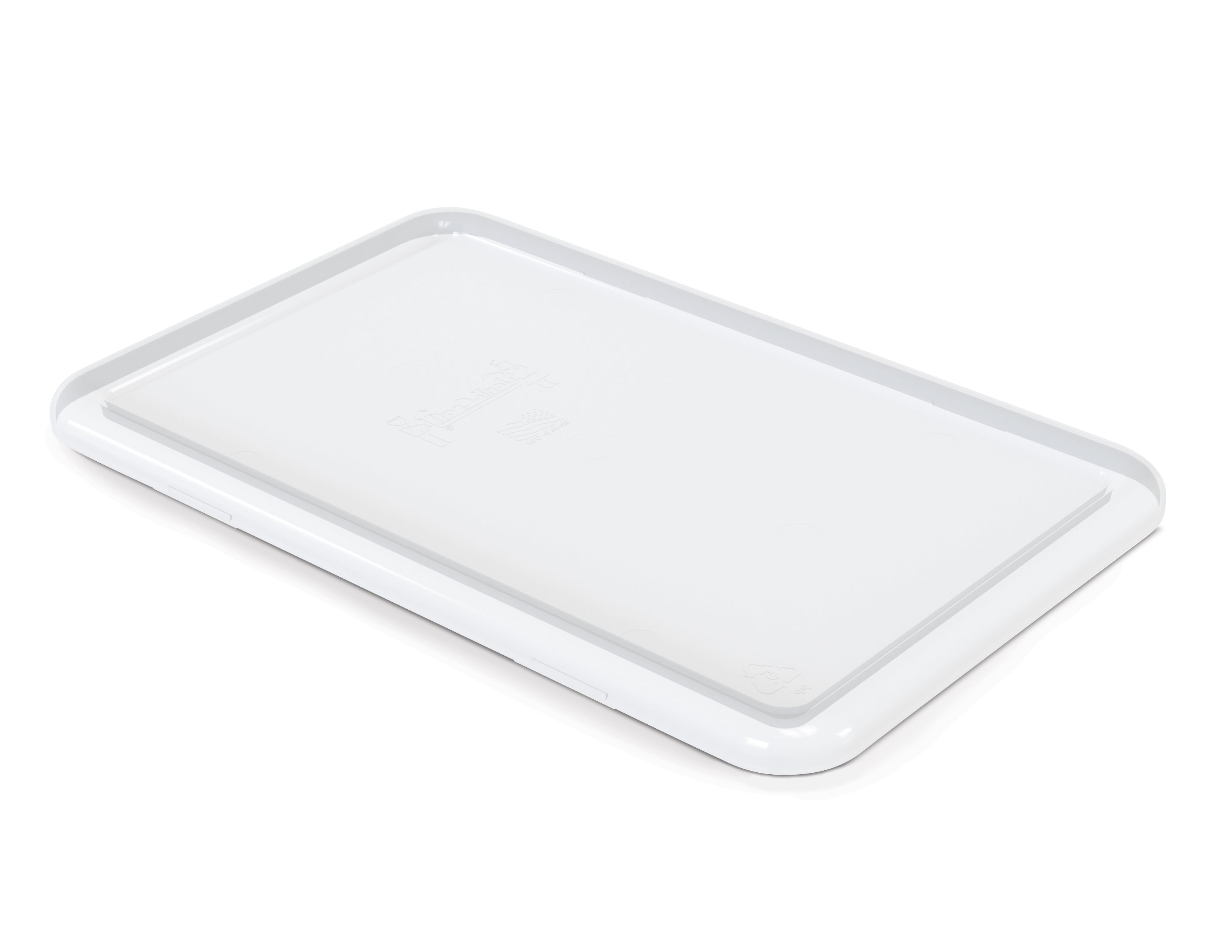 Cubbie Tray Lids, 8-5/8w x 13-1/2d, Clear