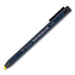 Wax-Based Marking Pencil, Twist-Advance, 4.4 mm, Yellow Marks, Navy Blue Barrel, 10/Box