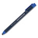 Wax-Based Marking Pencil, Twist-Advance, 4.4 mm, Blue Marks, Navy Blue Barrel, 10/Box