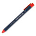 Wax-Based Marking Pencil, Twist-Advance, 4.4 mm, Red Marks, Navy Blue Barrel, 10/Box