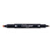 Edge Highlighters, Red Ink, Chisel/Bullet Tip, Red Barrel, 10/Box