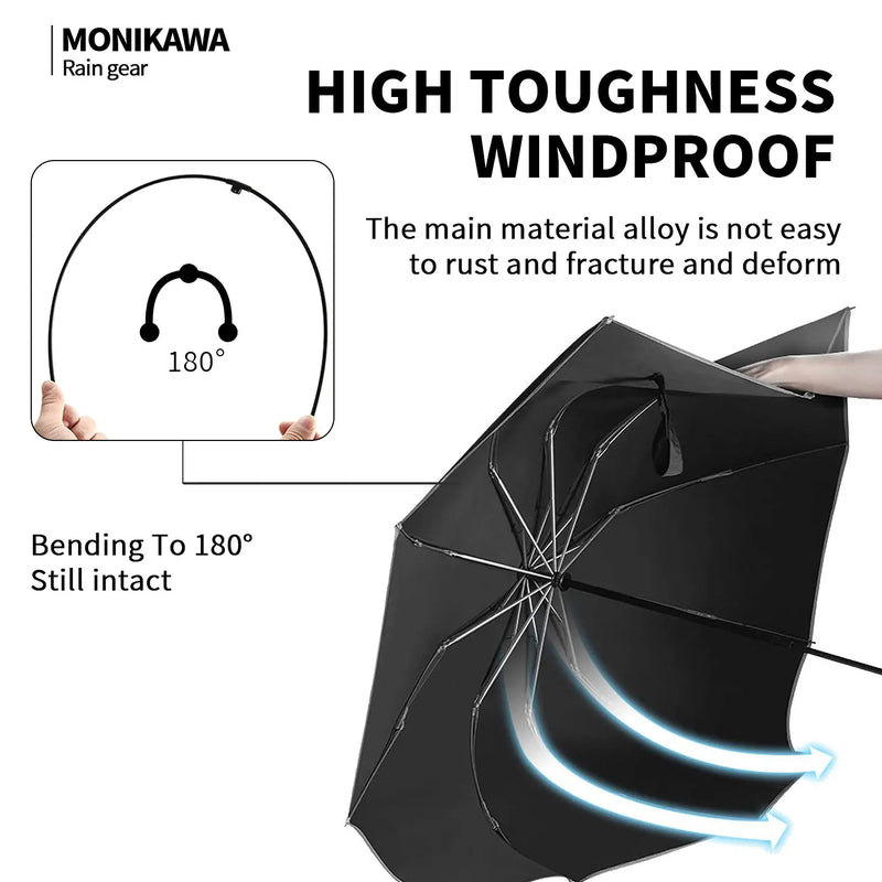 Umbrella C-shaped handle