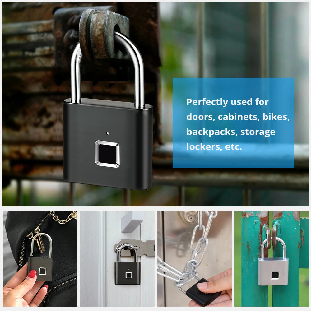 Fingerprint padlock sensor detail