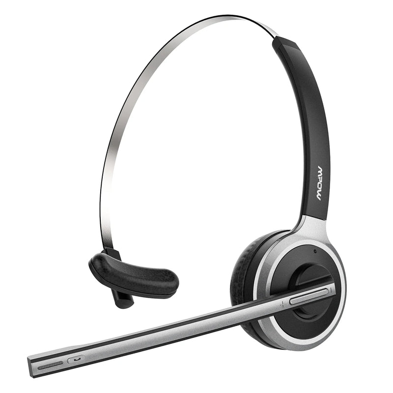 Bluetooth Headset with Noise-Canceling Mic