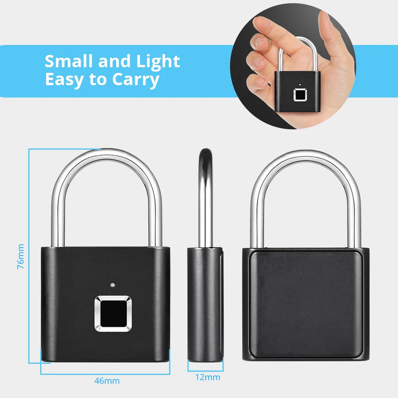 Padlock charging port