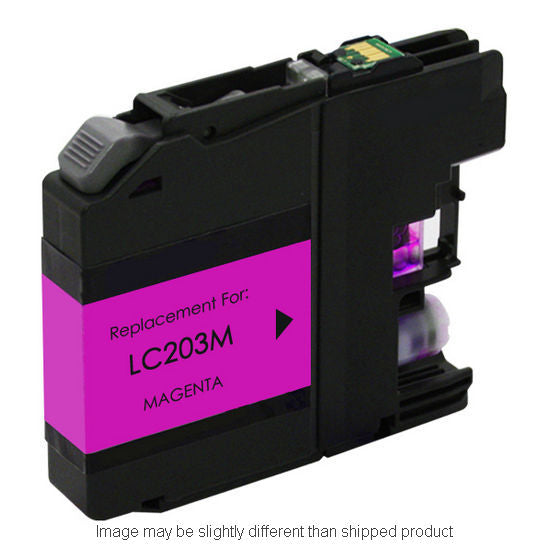 Replacement BROTHER LC203 HI YLD MAGENTA Ink