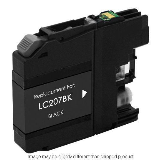 Replacement BROTHER LC207 XH YLD BLACK Ink