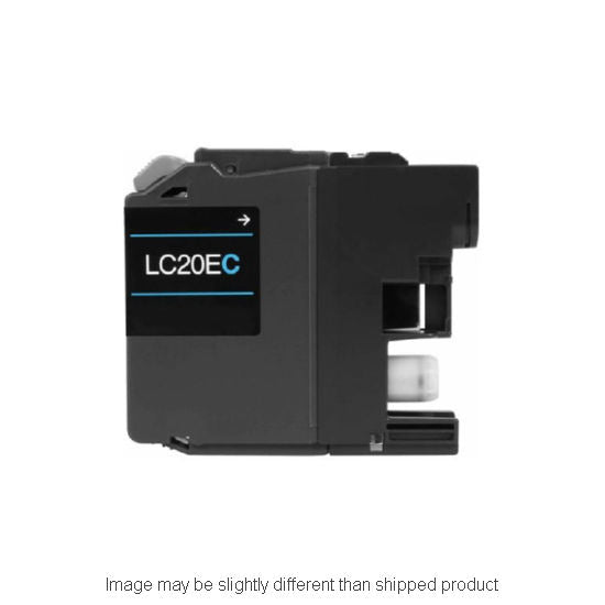 Replacement BROTHER LC20E SUPER HI CYAN Ink