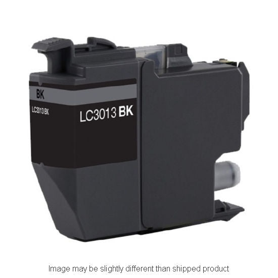 Replacement BROTHER LC3013 HI YLD BLACK Ink