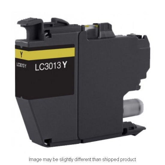 Replacement BROTHER LC3013 HI YLD YELLOW Ink