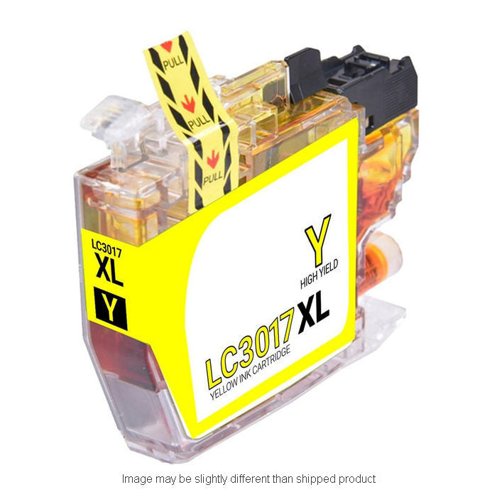 Replacement BROTHER LC3017 HI YLD YELLOW Ink