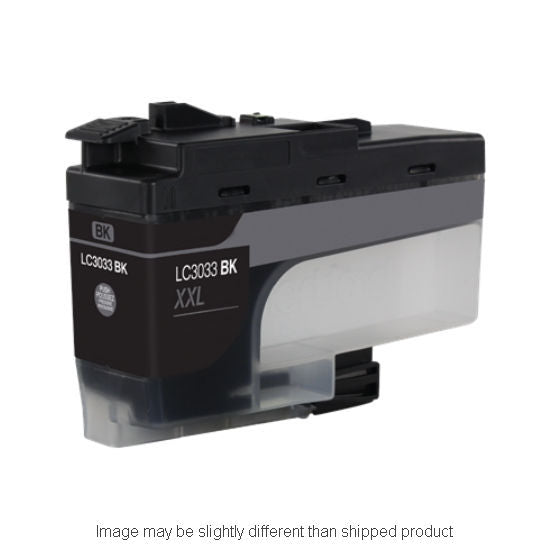 Replacement BROTHER LC3033 SUPER HI BLACK Ink