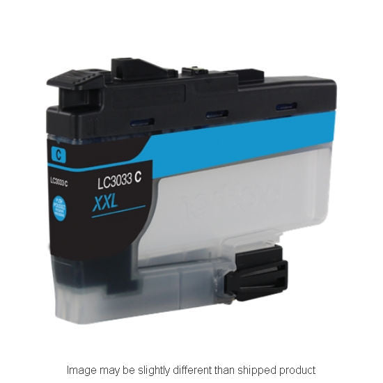Replacement BROTHER LC3033 SUPER HI CYAN Ink