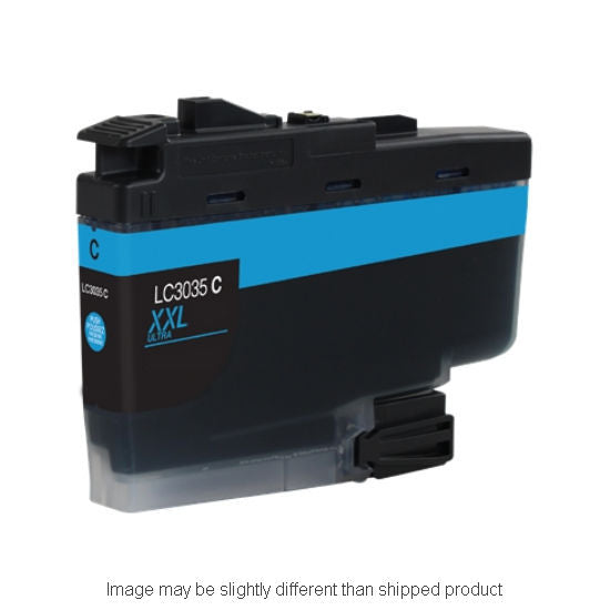 Replacement BROTHER LC3035 ULTRA HI CYAN Ink
