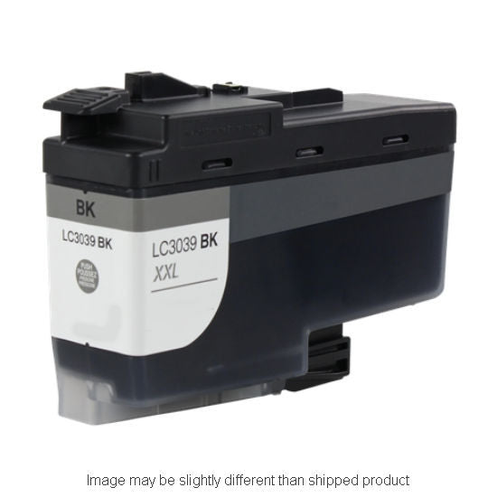 Replacement BROTHER LC3039 ULTRA HI BLACK Ink