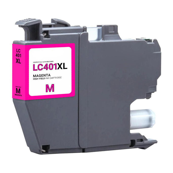 Replacement BROTHER LC401XL HI YLD MAGENTA Ink