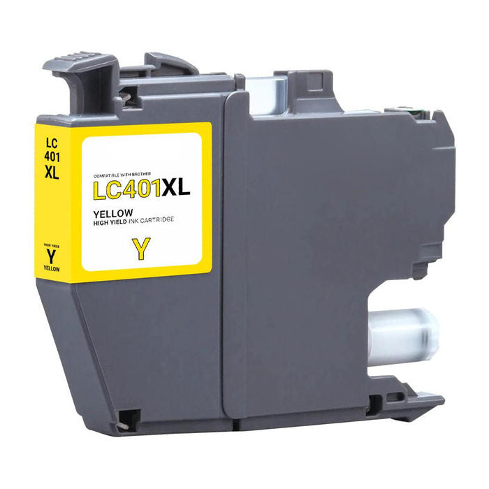Replacement BROTHER LC401XL HI YLD YELLOW Ink