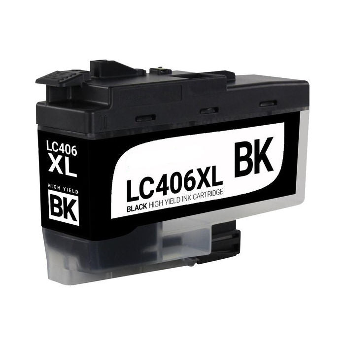 Replacement BROTHER LC406XL HI YLD BLACK Ink