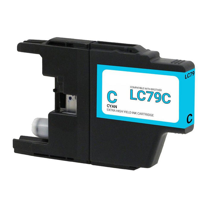 Replacement BROTHER LC79 XH YLD CYAN Ink