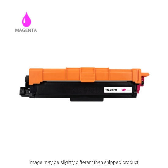 Premium Replacement BROTHER TN227 HI MAGENTA Toner