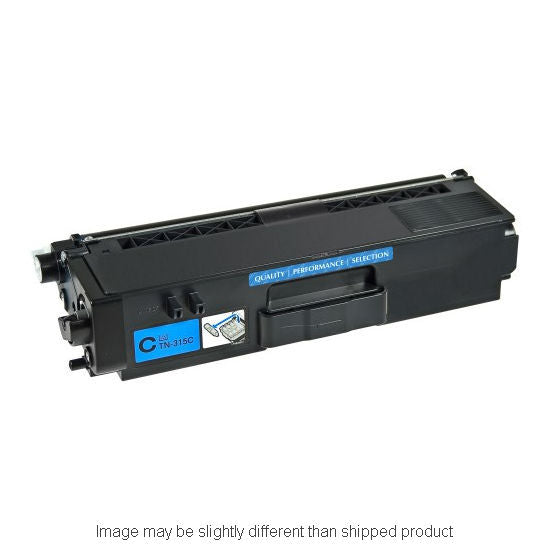 Replacement BROTHER TN315 HI YLD CYAN Toner