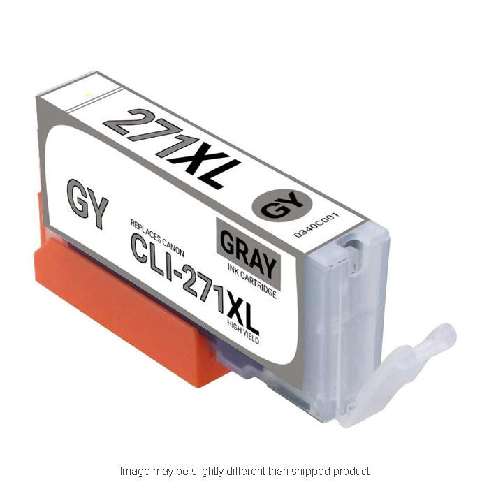 Replacement CANON 0340C001 CLI271XL HI GRAY Ink