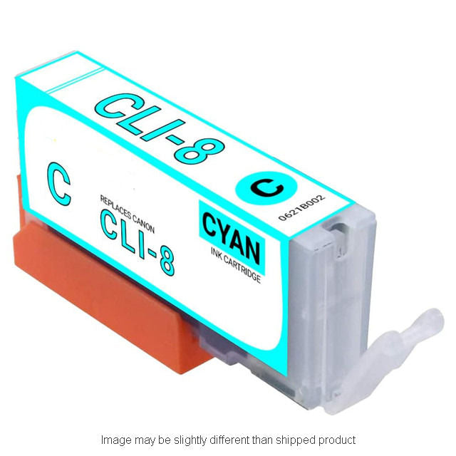 Replacement CANON 0621B002 CLI8 SD CYAN Ink