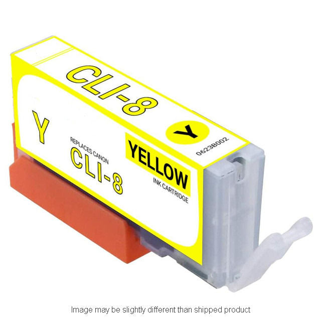 Replacement CANON 0623B002 CLI8 SD YELLOW Ink