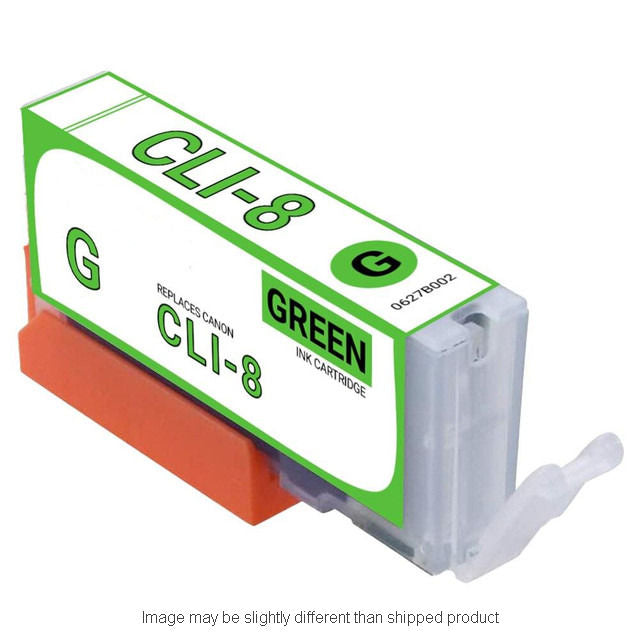 Replacement CANON 0627B002 CLI8 SD GREEN Ink