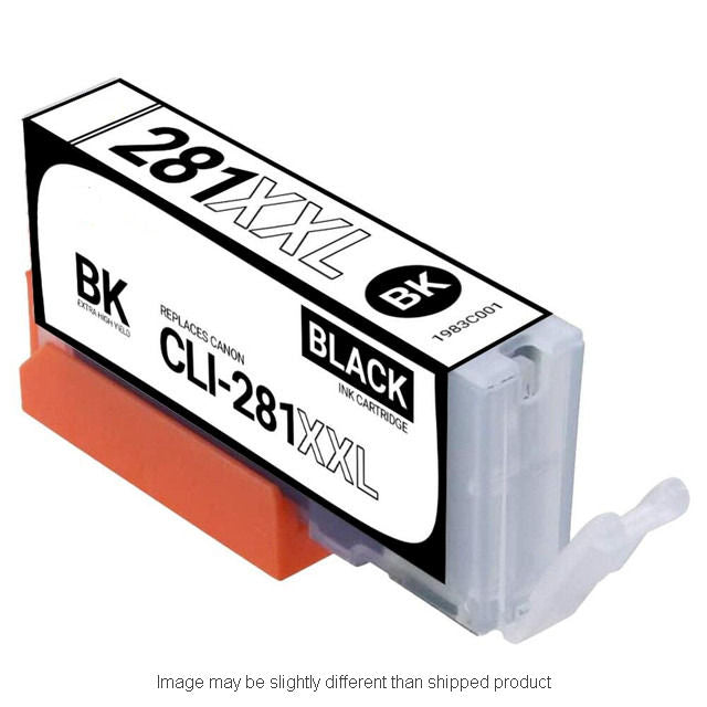 Replacement CANON 1983C001 CLI281XXL XH BLACK Ink