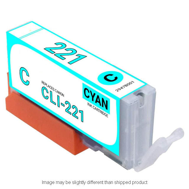 Replacement CANON 2947B001 CLI221 SD CYAN Ink