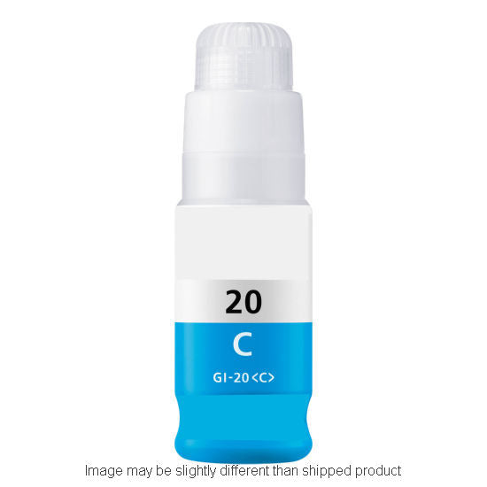 Replacement CANON 3394C001 GI20 HI CYAN Ink