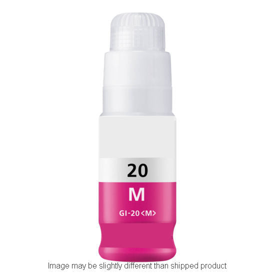 Replacement CANON 3395C001 GI20 HI MAGENTA Ink