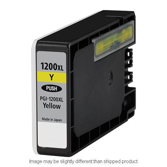 Replacement CANON 9198B001 PGI1200XL HI YELLOW Ink