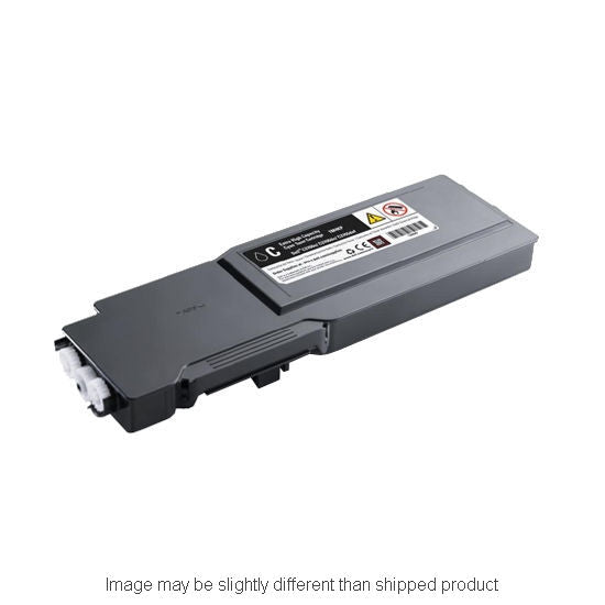 Replacement DELL 331-8428 HI YLD CYAN Toner