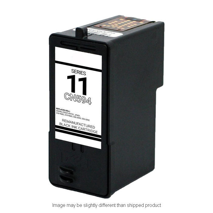 Replacement DELL 330-2092 SERIES 11 HI BLACK Ink