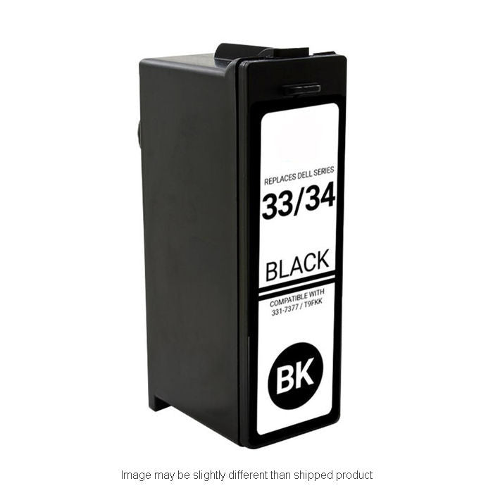 Replacement DELL 331-7377 SERIES 33 XH BLACK Ink