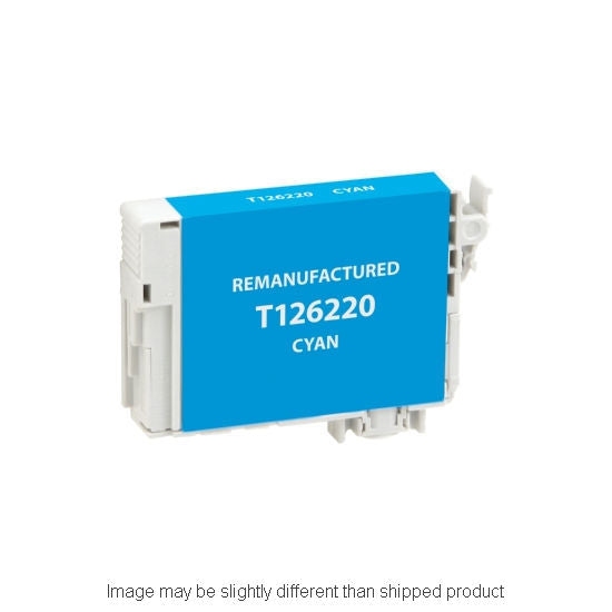 Replacement EPSON T126220-S HI YLD CYAN Ink