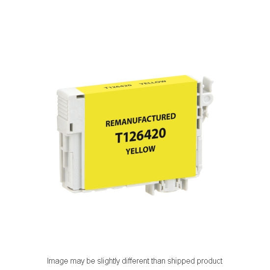 Replacement EPSON T126420-S HI YLD YELLOW Ink