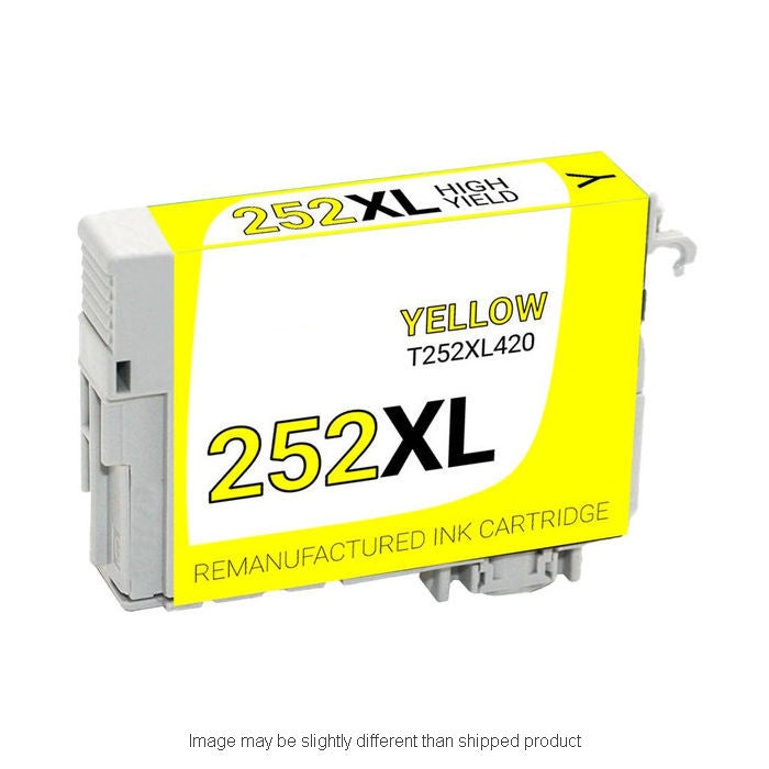 Replacement EPSON T252XL420-S HI YLD YELLOW Ink