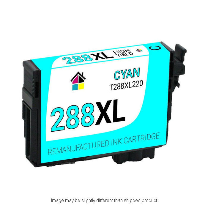 Replacement EPSON T288XL220-S HI YLD CYAN Ink