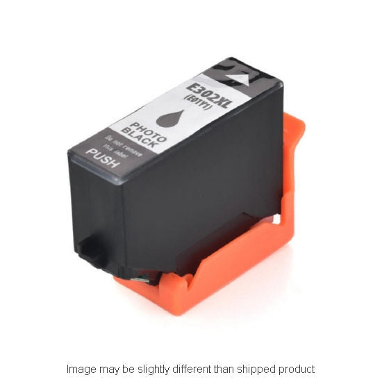 Replacement EPSON T302XL120-S HI YLD PHOTO BLACK Ink