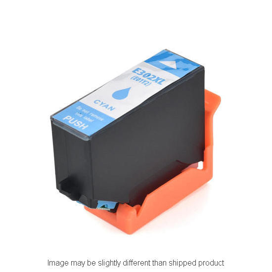 Replacement EPSON T302XL220-S HI YLD CYAN Ink